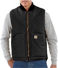 Carhartt M's Insulated Rib Collar liivi Carhartt® musta