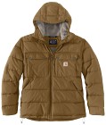 Carhartt Loose Fit Midweight Insulated Jacket takki, Oak Brown