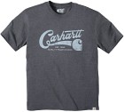 Carhartt S/S Script Graphic T-Shirt paita, Carbon Heather