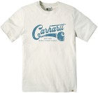 Carhartt S/S Script Graphic T-Shirt paita, Oat Milk