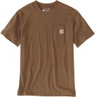Carhartt Workwear Pocket S/S T-Shirt paita, vaaleanruskea