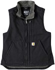 Carhartt Sherpa Lined Mock Neck Vest naisten liivi, Black