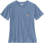 Carhartt Workwear Pocket S/S T-shirt naisten t-paita, vaaleansininen