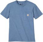 Carhartt Workwear Pocket S/S T-Shirt naisten t-paita, Thundercloud Heather