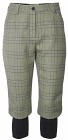 Chevalier Advie Tweed Breeks naisten polvihousut, Willow Green Checked