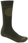 Chevalier Boot Sock -merinovillasukat, unisex, tummanvihreä