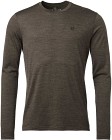 Chevalier Coley Longsleeve Wool T-shirt paita, Leather Brown