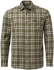 Chevalier Teal Light Flannel Shirt flanellipaita, Olive Green Checked