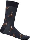 Chevalier Pomeroy Socks sukat, Dark Navy Foxes