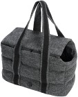 Cloud7 Dog Carrier Bergamo Wool koiran kantolaukku, M, Granite