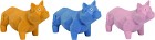 Companion Edgy Latex Toy Dog purulelu,  17 cm