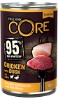 CORE 95 WGChick/Duck märkäruoka kana/ankka, 400 g