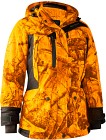 Deerhunter Lady Raven Arctic Jacket naisten metsästystakki, camo/oranssi