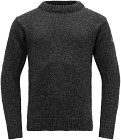 Devold Nansen Wool Sweater Unisex Anthracite
