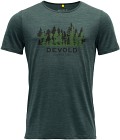 Devold Ørnakken Forest Man Tee t-paita, tummanvihreä