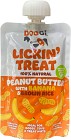 DOGGI Lickin' Treat Peanut Butter with Banana and Brown Rice makupala, 100 g