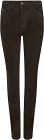 Dubarry Honeysuckle Cord Pants naisten housut, tummanruskea