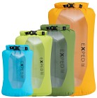 Exped Drybag Versa Clear Set (3 5 8 13) kuivapussisetti, useita värejä