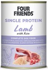 Four Friends Lamb & Rice koiran märkäruoka lammas/riisi, 400 g 