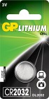 GP litium-nappiparisto CR2032, 1 kpl