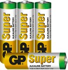 GP Super Alkaline AA-paristot, 15A/LR6, 4 kpl