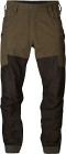 Härkila Driven Hunt HWS Leather Trousers metsästyshousut, Willow Green/Shadow Brown