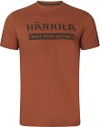 Härkila Logo S/S T-shirt paita, Arabian Spice