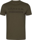 Härkila Logo S/S T-shirt paita, Willow Green