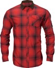 Härkila M's Driven Hunt Flannel Shirt Red/Black Check