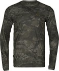 Härkila NOCTYX Camo L/S T-Shirt pitkähihainen paita, AXIS MSP®Black