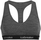 Icebreaker Sprite Racerback Bra 150 naisten merinoliivit, harmaa