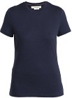 Icebreaker W's Merino 150 Tech Lite III SS Tee Midnight Navy