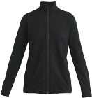 Icebreaker Mer 560 Realfleece Elemental II LS Z naisten välikerros, Black