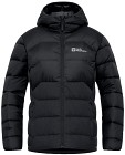 Jack Wolfskin Ather Down Hoody naisten takki, Black