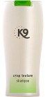 K9 Crisp Texturizer Shampoo Aloe Vera shampoo karkeakarvaisille koirille, 300ml