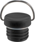 Klean Kanteen Loop Cap juomapullon korkki, musta (Classic-malleihin)