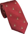 Laksen New Duck Tie Vintage Red