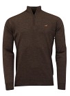 Laksen Norfolk Zip-Neck villapusero, Brownie