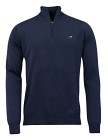 Laksen Norfolk Zip-Neck villapusero, Supernavy