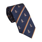 Laksen Regimental Stripe Duck Tie solmio