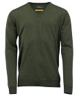 Laksen Sussex V-Neck villapaita, Woody