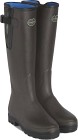 Le Chameau Women's Vierzonord Neoprene Lined Boot Brown