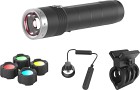 Led Lenser MT10 Outdoor Combo -ladattava taskulamppusetti, 1000lm (Black)