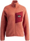 Lundhags Flok Wool Pile naisten takki, Pink Rouge