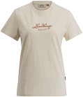 Lundhags Järpen Logo T-shirt naisten paita, luonnonvaalea