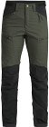 Lundhags Makke High Waist Curved Pant naisten vaellushousut, Forest Green/Black