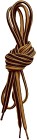 Lundhags Round Shoe Laces 150cm Yellow/Brown Unisex