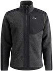 Lundhags Saruk Wool Pile Mid Full Zip fleecetakki, Charcoal