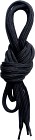 Lundhags Shoe Laces 165 cm Black
