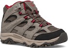 Merrell Junior Moab 3 Mid Waterproof vaelluskenkä junioreille, Boulder/Red